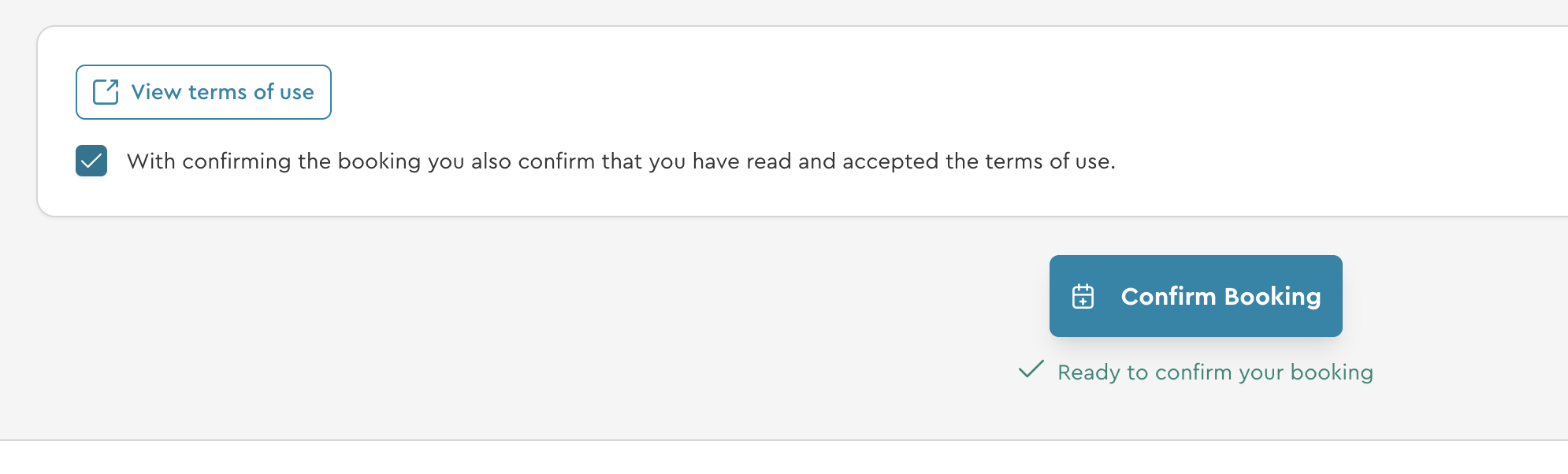 Bereich für rechtliche Dokumente